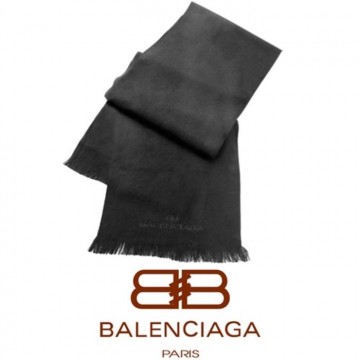 Bufanda negra elegante Balenciaga