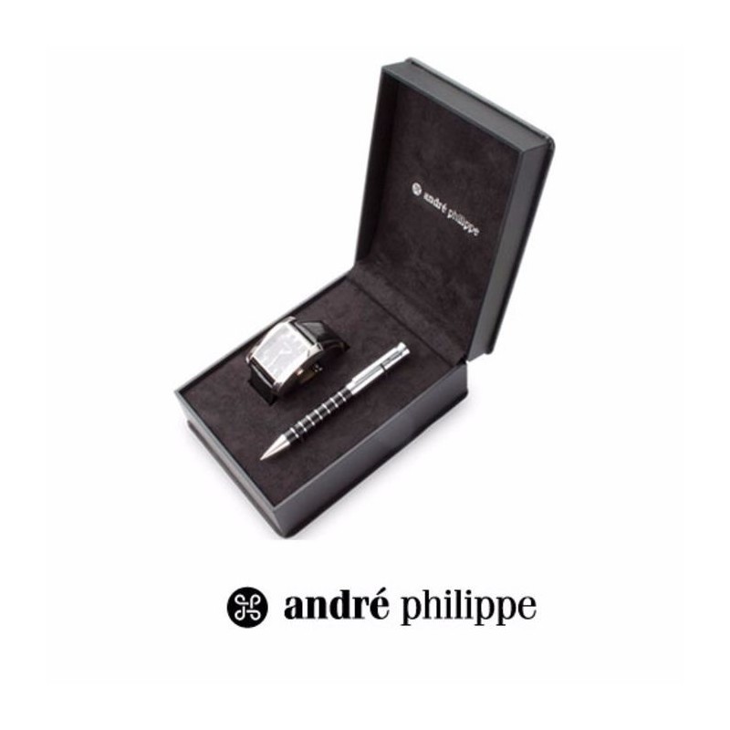 Set de reloj y bolígrafo André Pihilippe