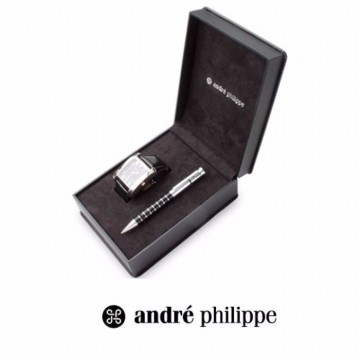 Set de reloj y bolígrafo André Pihilippe