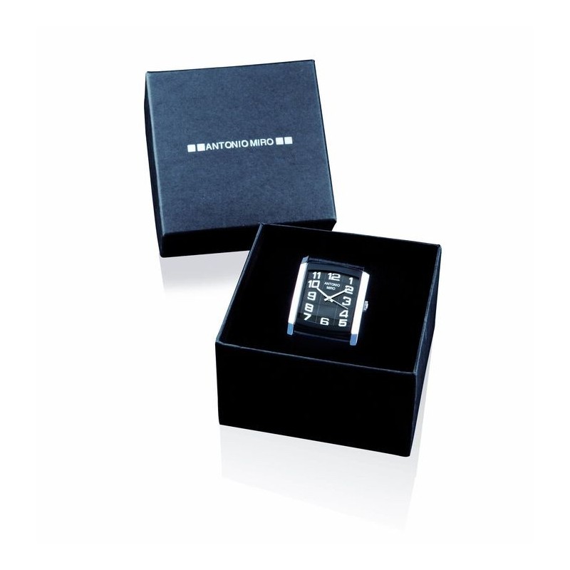 Reloj de cuarzo cuadrado Antonio Miró