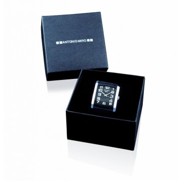 Reloj de cuarzo cuadrado Antonio Miró