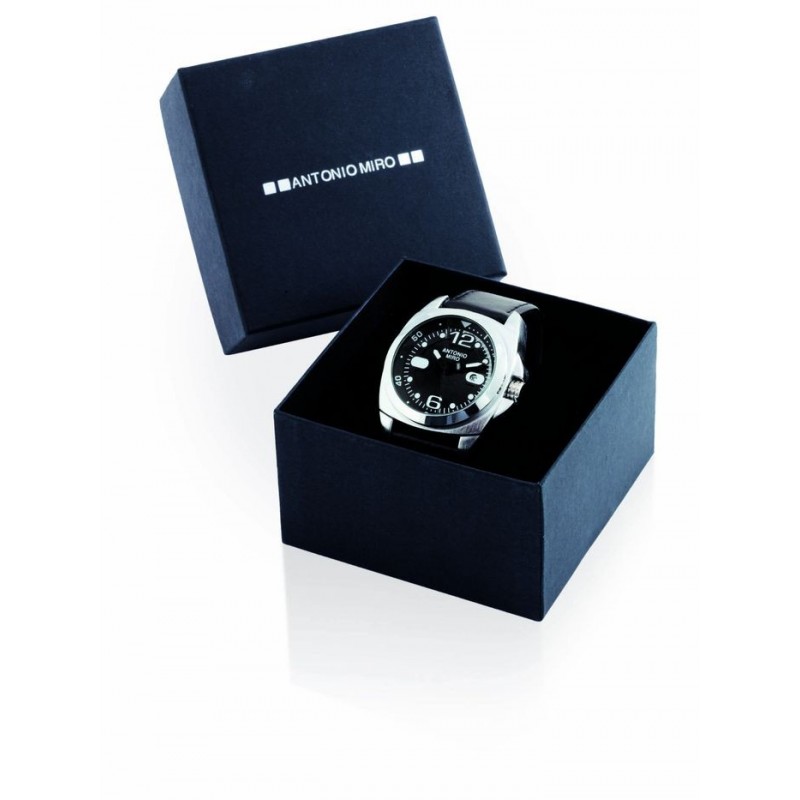 Reloj de cuarzo circular Antonio Miró